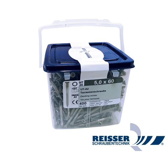 VIS 5X60 INOX A2 DECK RT